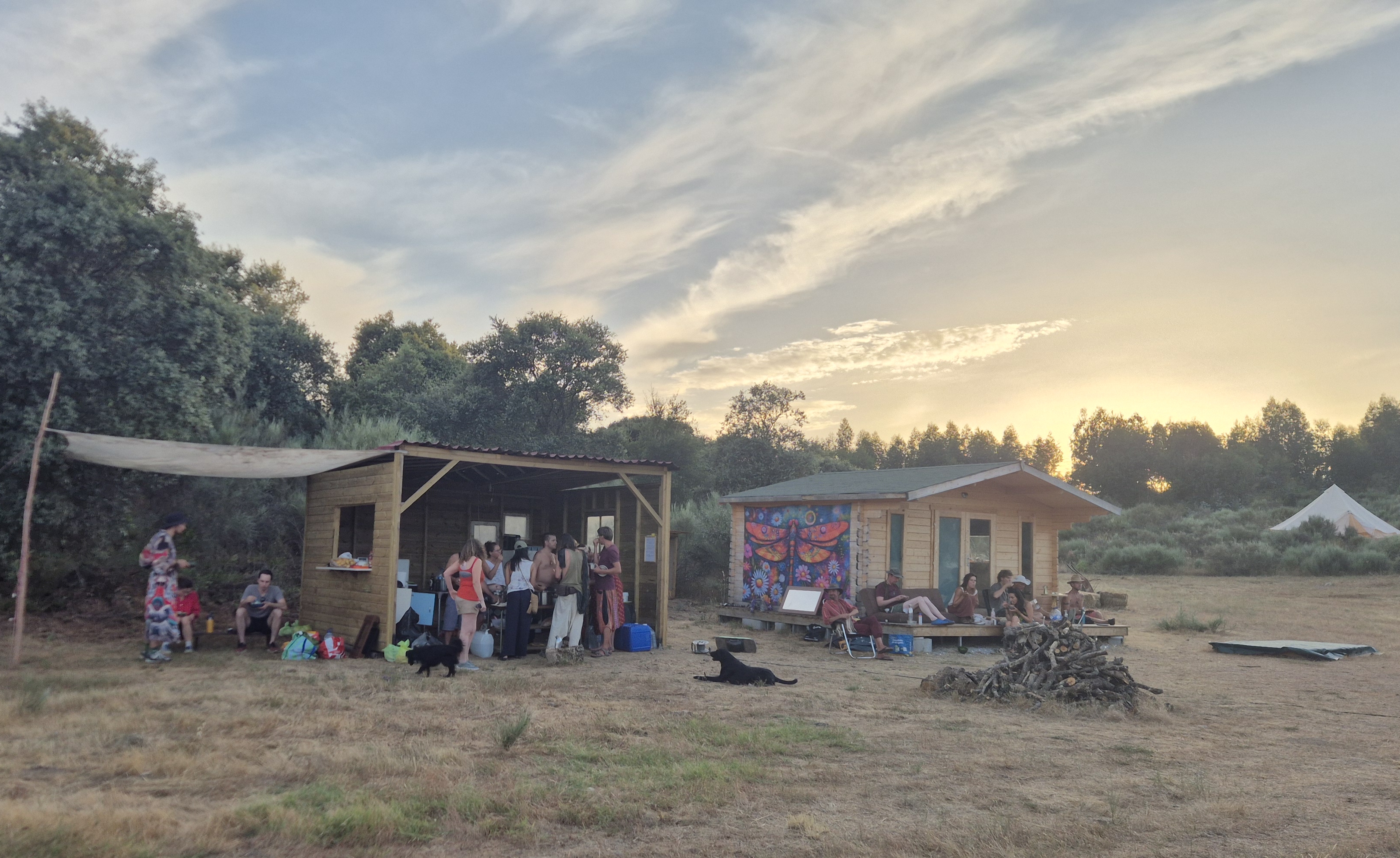 Burn Village Coworking Cabin